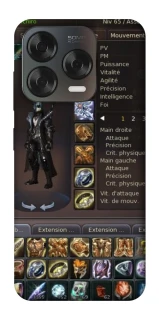 Чехол на ZTE Blade V70 Design Character Menu ver.1 фото 1 из 2