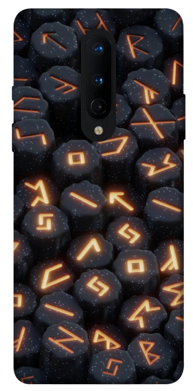 Чохол на OnePlus 8 Вогняні руни фото 1 з 1
