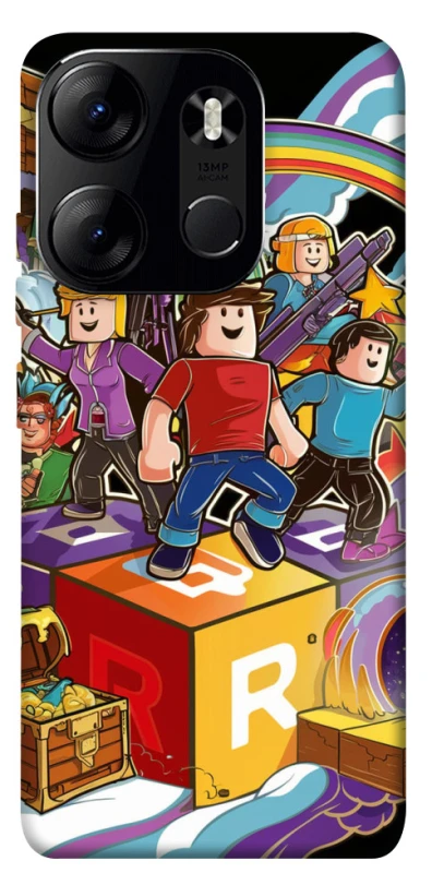 Чохол на Tecno Spark Go 2023 Roblox family фото 1 з 1