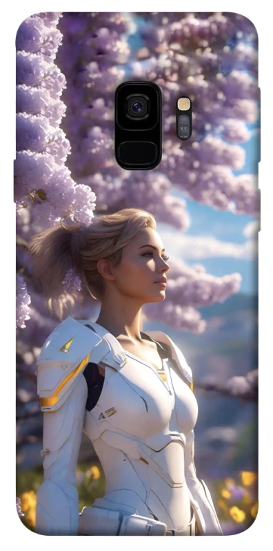 Чохол на Samsung Galaxy S9 Cyber space girl ver.1 фото 1 з 1