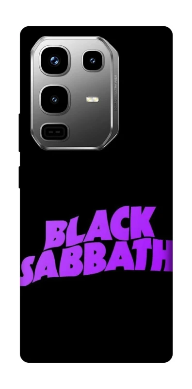 Чехол на Infinix Note 50 Pro Black Sabbath logo ver.1 фото 1 из 1