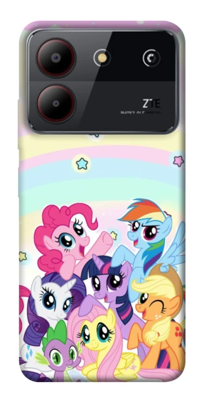 Чехол на ZTE Blade A54 4G My Little Pony ver.2 фото 1 из 1