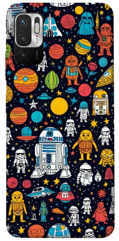 Чохол на Xiaomi Redmi Note 10 5G Star Wars background ver.2 фото 1 з 1