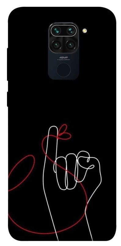 Чехол на Xiaomi Redmi Note 9 / Redmi 10X Pair romantic theme ver.8 фото 1 из 1