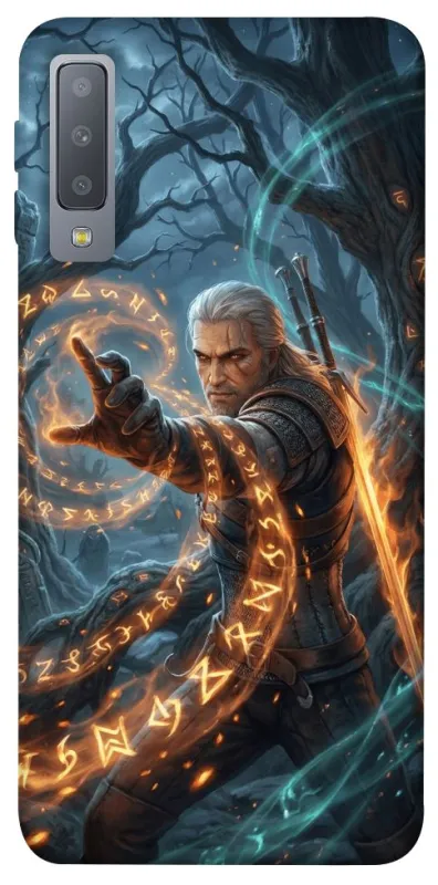 Чохол на Samsung A750 Galaxy A7 (2018) Witcher V1 фото 1 з 1