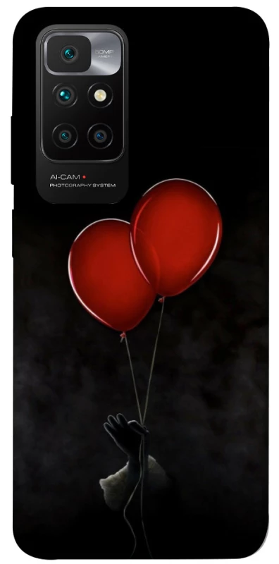 Чохол на Xiaomi Redmi 10 Reds Balloons фото 1 з 1