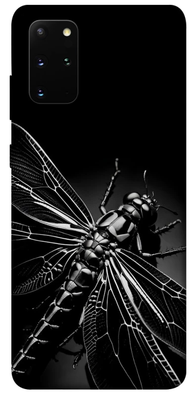 Чехол на Samsung Galaxy S20+ Black dragonfly фото 1 из 1