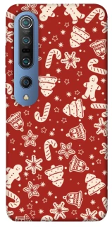 Чехол на Xiaomi Mi 10 / Mi 10 Pro Новогодний v3 фото 1 из 1