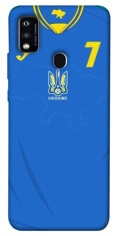 Чохол на ZTE Blade A51 UA-Football ver.4 фото 1 з 1