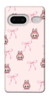 Чохол на Google Pixel 7 Pink bows and Labubus фото 1 з 1