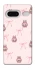 Чехол на Google Pixel 7 Pink bows and Labubus фото 1 из 1