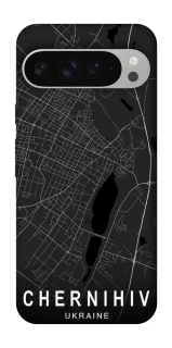 Чехол на Google Pixel 9 Pro XL Chernihiv map фото 1 из 1