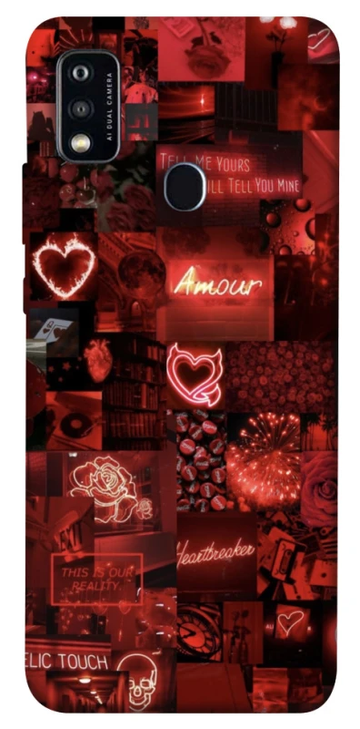 Чохол на ZTE Blade A51 Love collage ver.6 фото 1 з 1