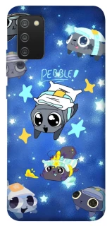 Чехол на Samsung Galaxy A02s Pebble kitten stars фото 1 из 1