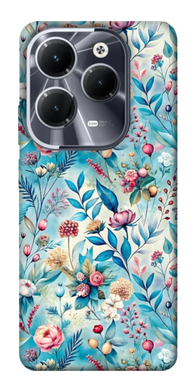 Чохол на Infinix Hot 40 Pro Floral design ver.5 фото 1 з 1