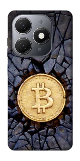 Чохол на TECNO Spark 20 Bitcoin cracks фото 1 з 1