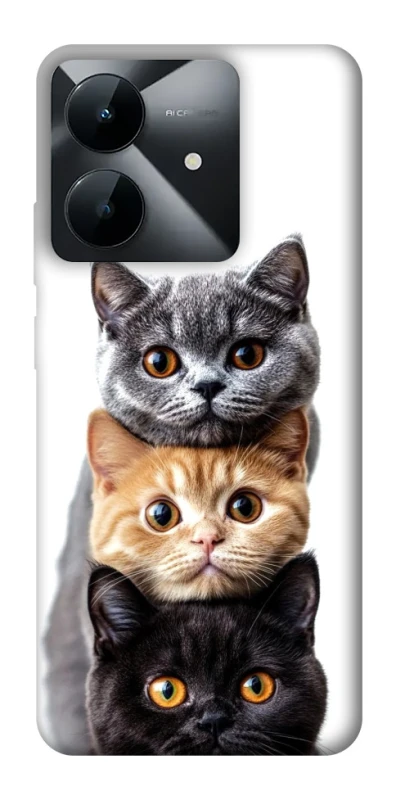 Чохол на Realme Note 60x Гарні котики фото 1 з 1