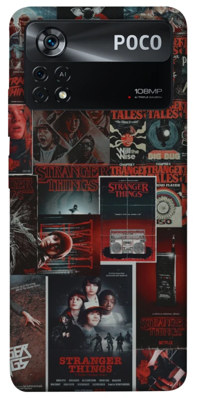 Чохол на Xiaomi Poco X4 Pro 5G Stranger Things ver.16 фото 1 з 1