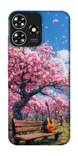 Чехол на ZTE Blade A73 4G Sakura фото 1 из 1