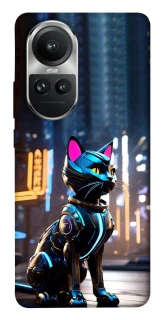 Чохол на Oppo Reno 10 Cyber cat фото 1 з 1
