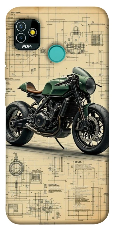 Чехол на TECNO POP 5 Bike model фото 1 из 1