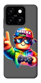 Чехол на ZTE Blade A55 4G Roblox Gamer Peace фото 1 из 1