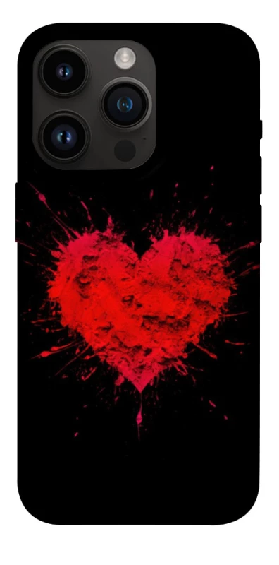 Чехол на Apple iPhone 14 Pro (6.1") Splash heart фото 1 из 1