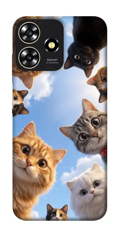 Чехол на ZTE Blade A73 4G Cats фото 1 из 1