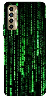 Чехол на TECNO Camon 17P Matrix Code фото 1 Чехол на TECNO Camon 17P Matrix Code фото 1 из 1