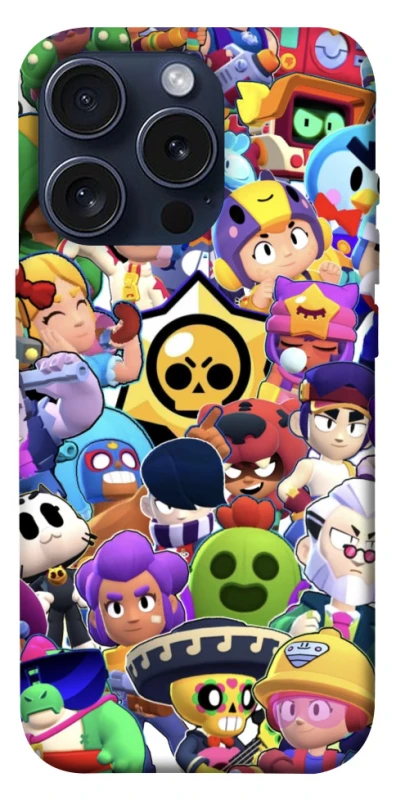 Чехол на Apple iPhone 15 Pro (6.1") Brawl Stars ver.5 фото 1 из 1