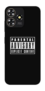 Чохол на ZTE Blade A73 4G Parental Advisory Label фото 1 з 1