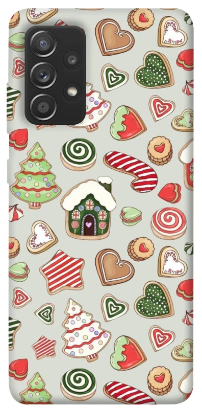 Чехол на Samsung Galaxy A72 4G / A72 5G Новогодний v7 фото 1 из 1