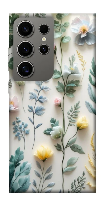 Чохол на Samsung Galaxy S24 Ultra Floral design ver.4 фото 1 з 1