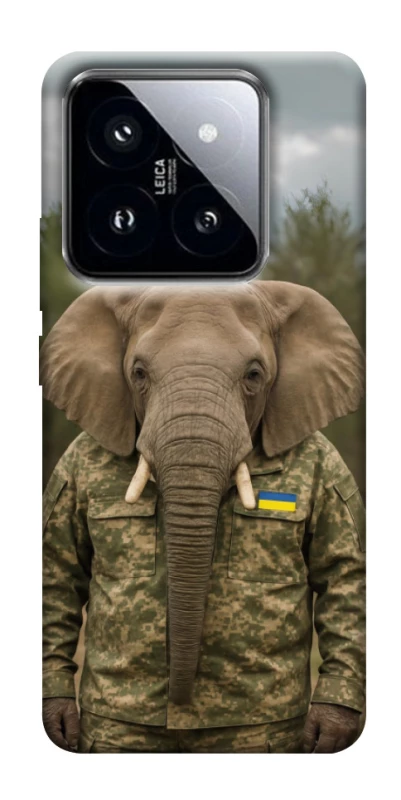 Чохол на Xiaomi 14 Pro Слон захисник фото 1 з 1
