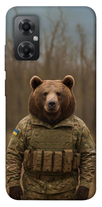 Чехол на Xiaomi Redmi Note 11R Медведь защитник фото 1 из 1