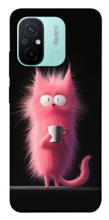 Чехол на Xiaomi Redmi 12C / Poco C55 Розовый котёнок фото 1 из 1