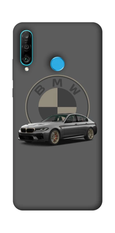 Чехол на Huawei P30 lite BMW grey v2 фото 1 из 1