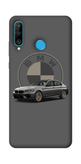 Чехол на Huawei P30 lite BMW grey v2 фото 1 из 1