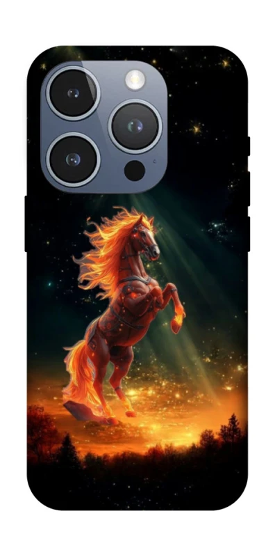 Чехол на Apple iPhone 16 Pro Red Fire Horse ver.2 фото 1 из 1