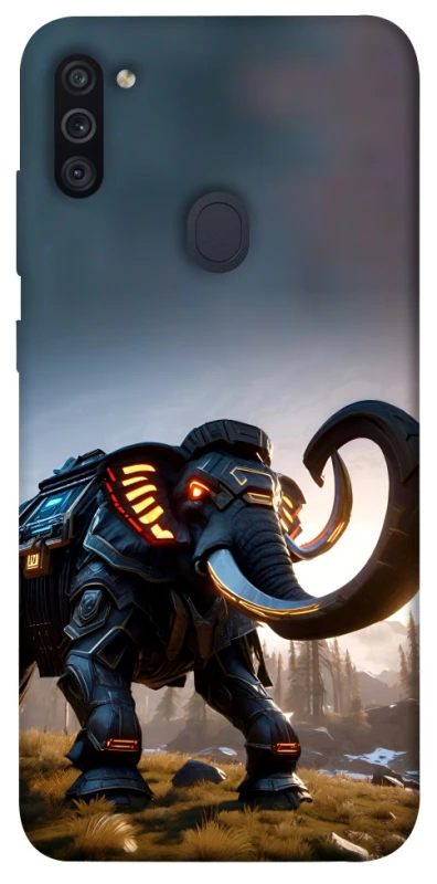 Чохол на Samsung Galaxy M11 Cyber ​​elephant фото 1 з 1