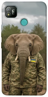 Чехол на TECNO POP 4 Слон защитник фото 1 из 1