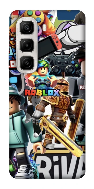 Чохол на Infinix Hot 50 4G Roblox collage ver.1 фото 1 з 1