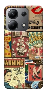 Чохол на Xiaomi Redmi Note 13 4G Retro collage ver.2 фото 1 з 1