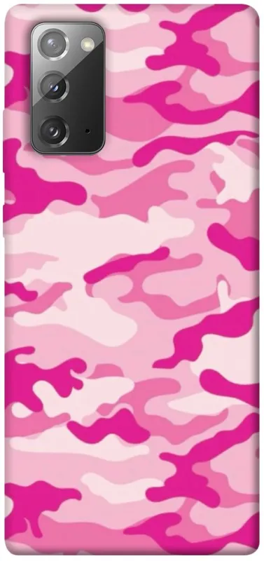 Чехол на Samsung Galaxy Note 20 camouflage pink фото 1 из 1