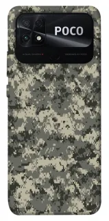 Чохол на Xiaomi Poco C40 Camouflage v25 фото 1 з 1