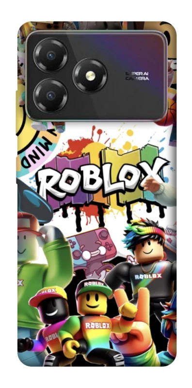 Чохол на ZTE Blade A36 Roblox Characters Collage фото 1 з 1