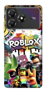 Чохол на ZTE Blade A36 Roblox Characters Collage фото 1 з 1