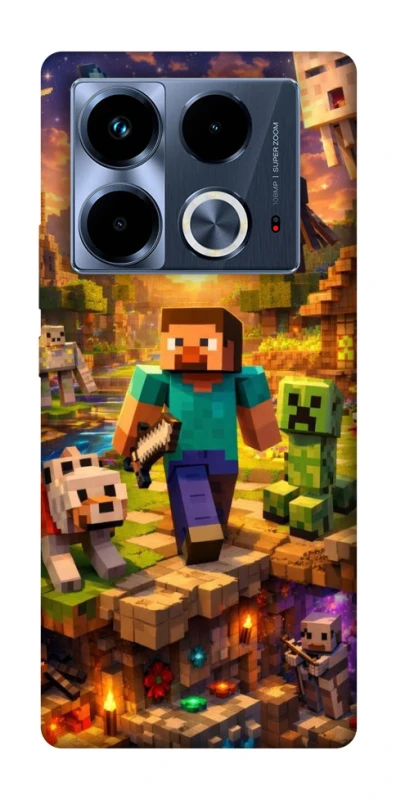 Чохол на Infinix Note 40 4G Minecraft v6 фото 1 з 1