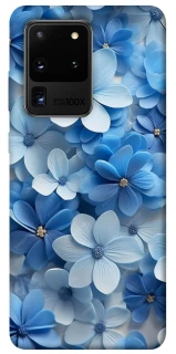Чехол на Samsung Galaxy S20 Ultra Синие цветы фото 1 из 1