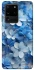 Чехол на Samsung Galaxy S20 Ultra Синие цветы фото 1 из 1